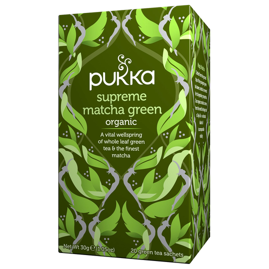 Pukka Herbs Supreme Matcha Green, 20 påsar
