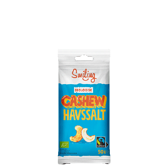 Smiling Cashewnötter, 45-50 g