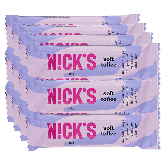 Nick's Soft Toffee Bar 12-pack