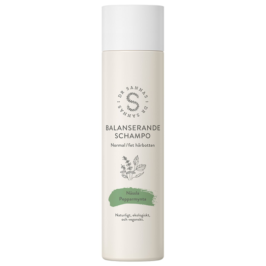 Dr Sannas Balanserande Schampo för normal/fet hårbotten, 250 ml