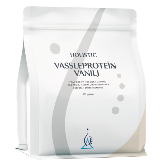 Holistic Vassleprotein Vanilj 750 g