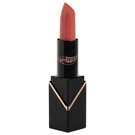 puroBIO Cosmetics Lipstick Creamy Matte, 4,4 g Peach Pink