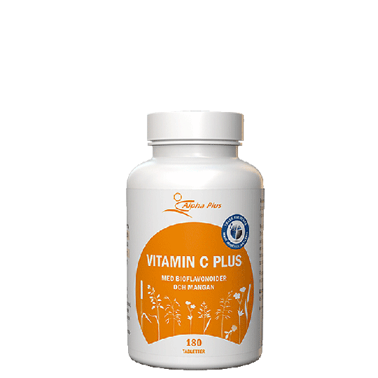 Vitamin C Plus, 180 tabletter