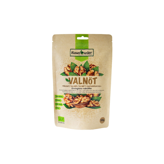 Rawpowder Ekologiska Valnötter 500 g