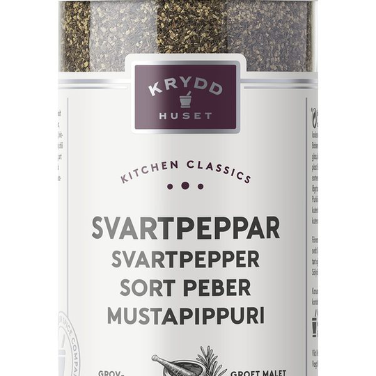 Kryddhuset Svartpeppar grovmald 200 g