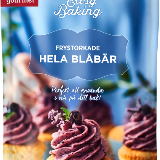 Khoisan Gourmet Frystorkade hela Blåbär 25 g