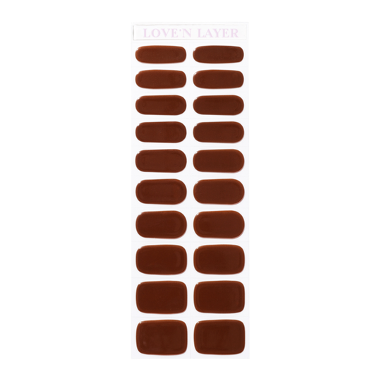 Love'n Layer Solid chocolat brown 20 st