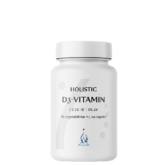 D3-vitamin, 2000 IE, 90 kapslar i kokosolja