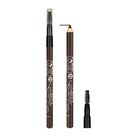 puroBIO Cosmetics Eyebrow Pencil, 1,3 g Brown