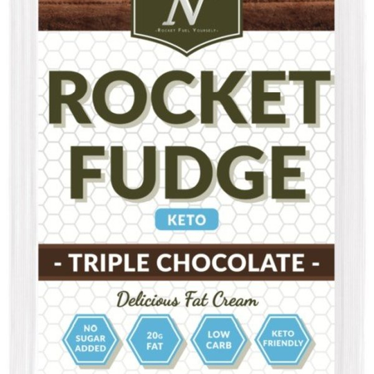 Nyttoteket Rocket Fudge 3 KETO Triple Chocolate 32 g