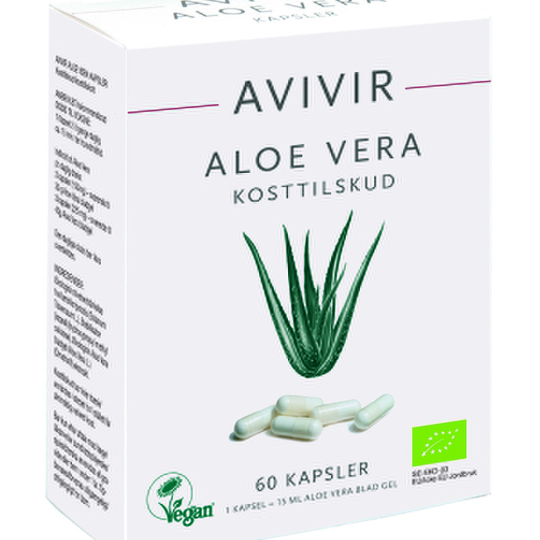 Avivir Aloe Vera Kapslar 60 st