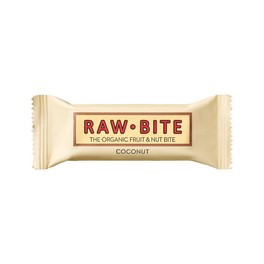 Rawbite Ekologisk Frukt- & Nötbar Kokos, 50 g