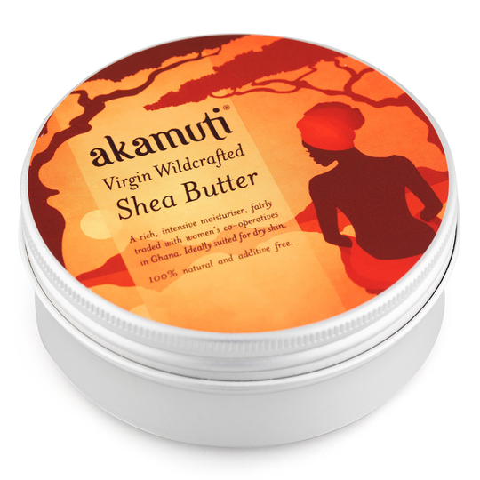 Akamuti Virgin Wildcrafted Shea Butter, 160 g
