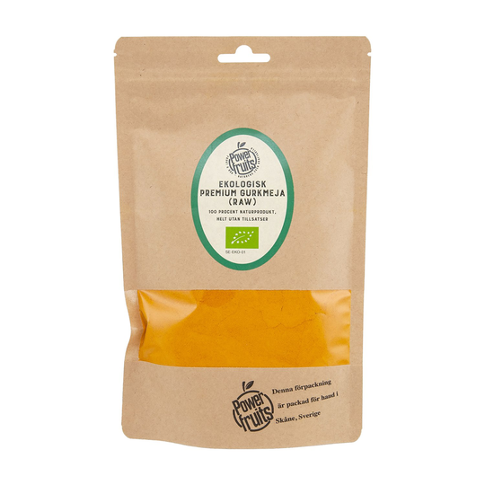 Powerfruits Ekologisk Gurkmeja Premium 250 g