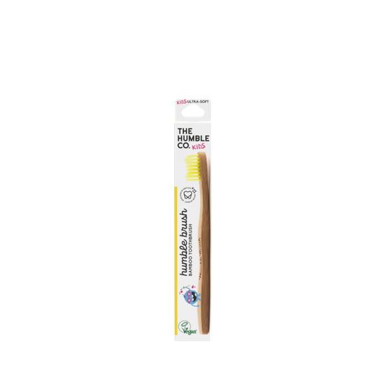 The Humble Co. Humble Brush Barntandborste Gul Extra mjuk
