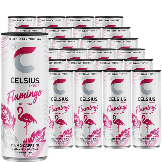 Celsius Flamingo 24-pack