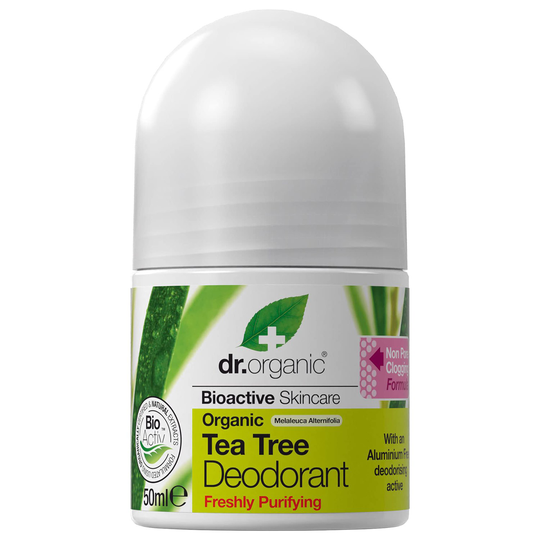 Dr. Organic Tea Tree Deodorant, 50 ml