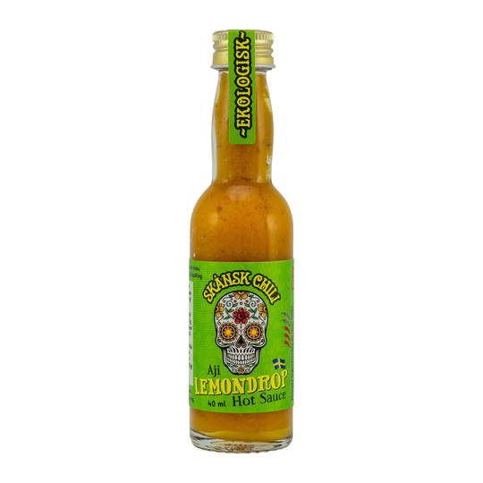 Skånsk Chili Aji Lemon Drop Medium Hot Sauce, 40 ml