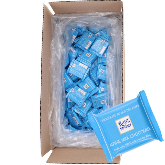 Ritter Mini Alpin Mjölkchoklad 3kg