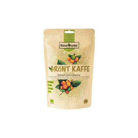 Rawpowder Ekologiskt Grönt Kaffepulver, 250 g