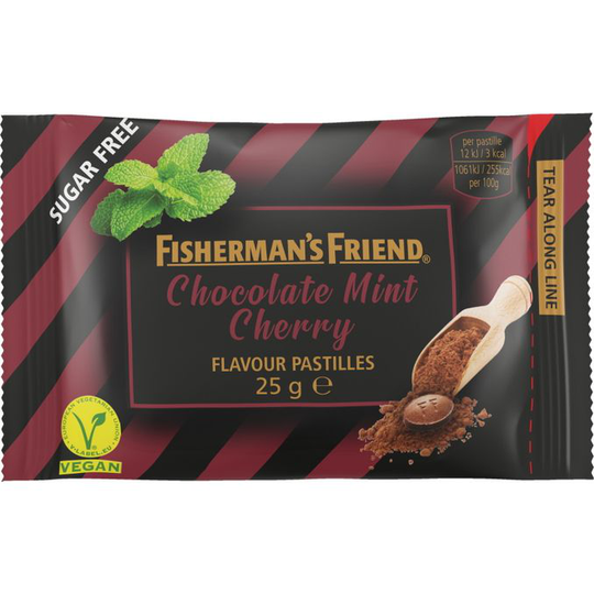 Fisherman's Friend Choklad, Mint & Körsbär
