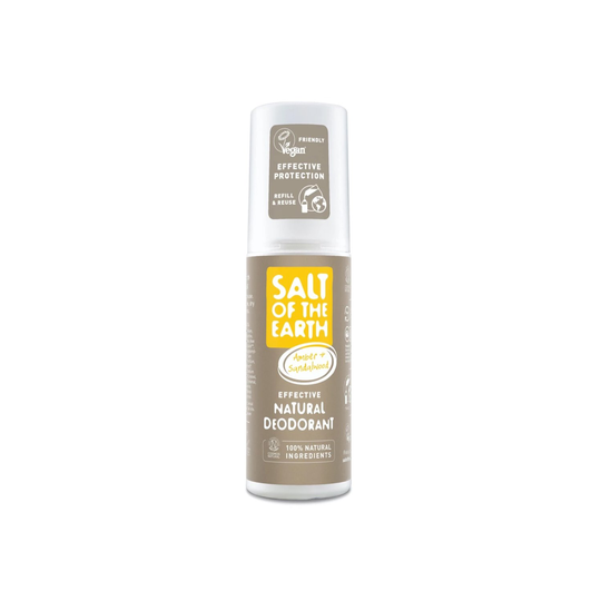 Salt of the Earth Amber & Sandalwood Natural Deodorant Spray 100 ml