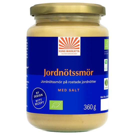 Kung Markatta Jordnötssmör med salt, 360 g