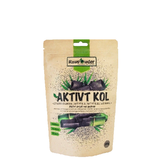 Aktivt Kol Pulver, 100 g
