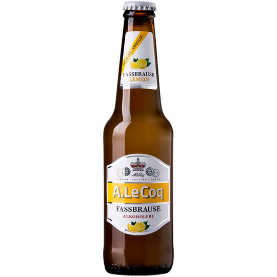 A. Le Coq Kolsyrad Dryck Fassbrause Lemon
