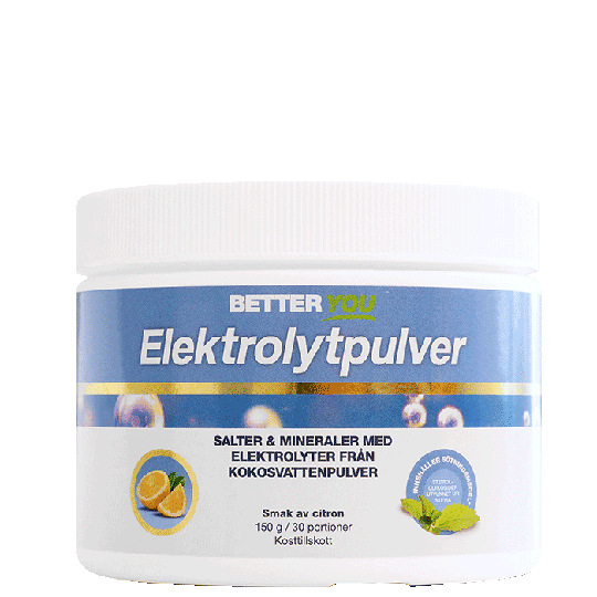 Elektrolytpulver 150g, Citron