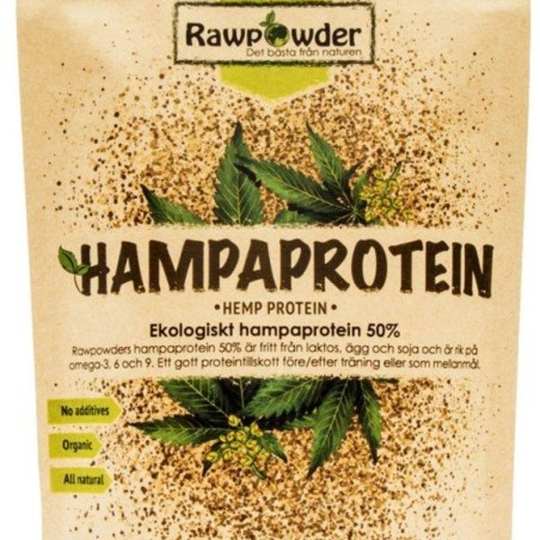 Rawpowder Hampa Protein 50% 300 g