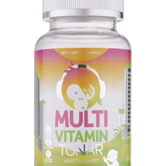 Monkids Multivitamin Tonår 60 tuggtabletter