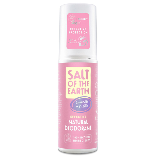 Salt of the Earth Lavender & Vanilla Deodorant Spray 100 ml