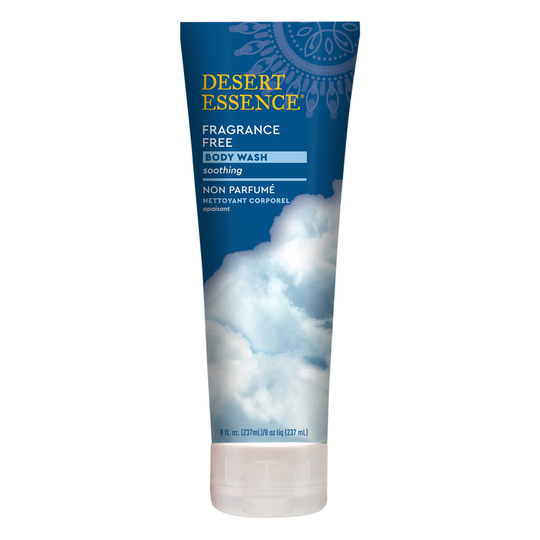 Desert Essence Fragrance Free Body Wash, 237 ml
