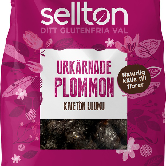 Sellton Plommon Urkärnade 300 g