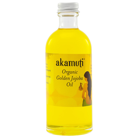 Akamuti Organic Golden Jojoba Oil, 100 ml