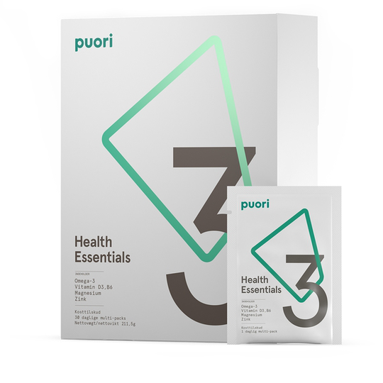 Puori 3 Omega-3, Vitamin D3, Magnesium 30 doser