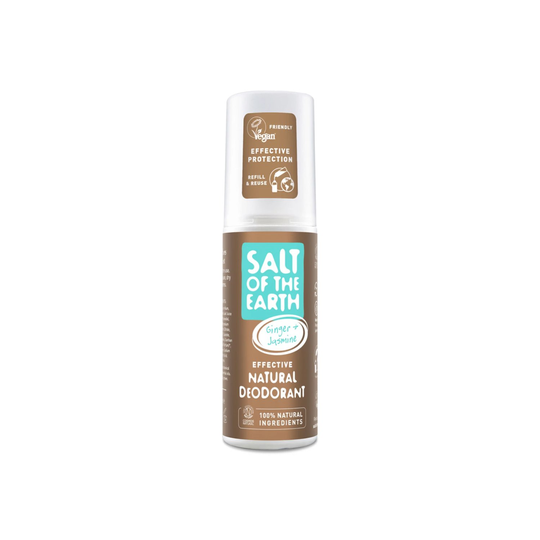 Salt of the Earth Ginger & Jasmine Natural Deodorant Spray 100 ml