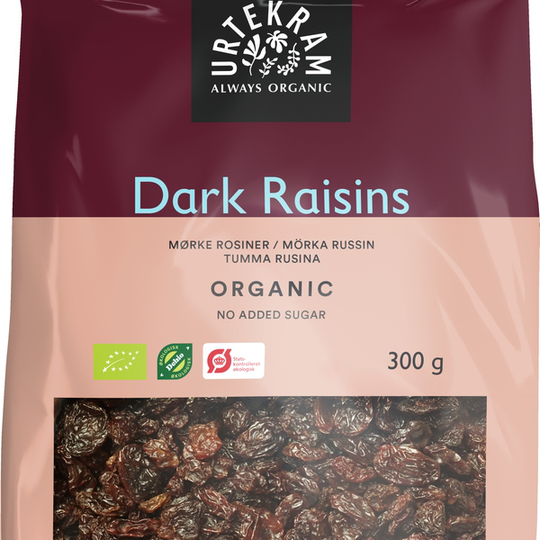 Urtekram Mörka russin EKO 300 g