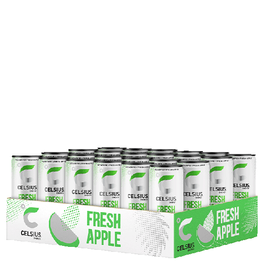 24 x Celsius, 355 ml, Fresh Apple