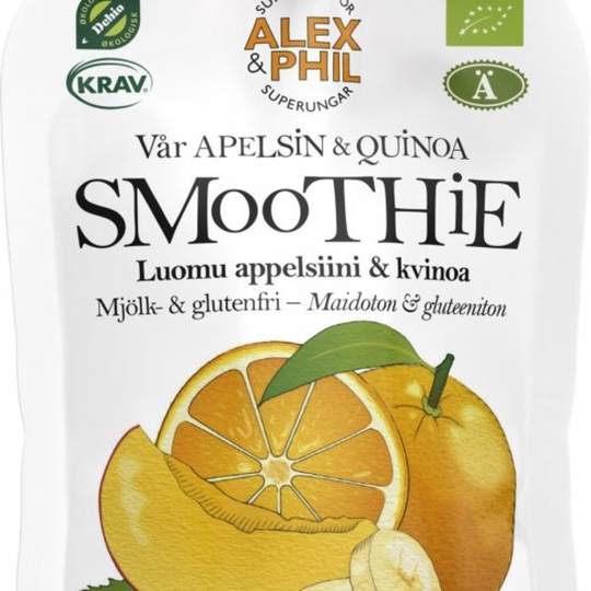 AlexΦl Ekologiska Apelsin- & Quinoa Smoothie 5-pack
