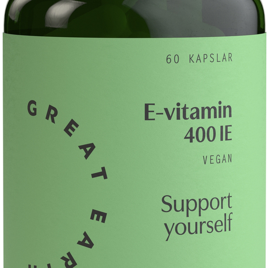 Great Earth E-Vitamin 60 kapslar