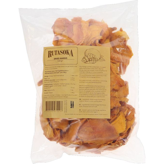 Rutasoka Torkad Mango 500g