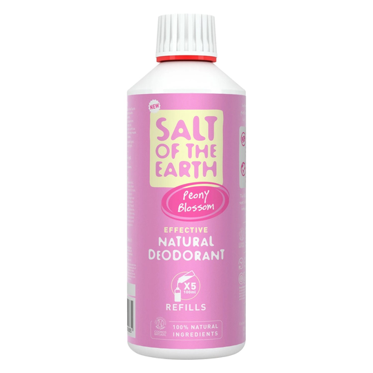 Salt of the Earth Peony Blossom Natural Deodorant Spray 500 ml (Refill)