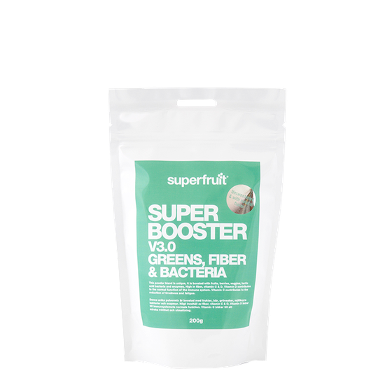 Super Booster V3.0 Greens Fiber & Bacteria, 200 g