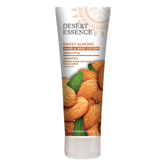 Desert Essence Sweet Almond Hand & Body Lotion, 237 ml
