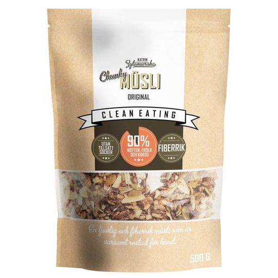 Clean Eating Müsli Chunky 500 g