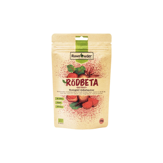 Rawpowder Ekologiskt Rödbetspulver, 200 g