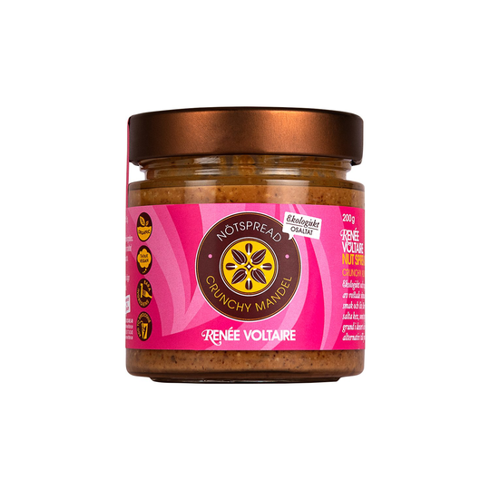 Renee Voltaire Nötspread Crunchy Mandel, 200 g