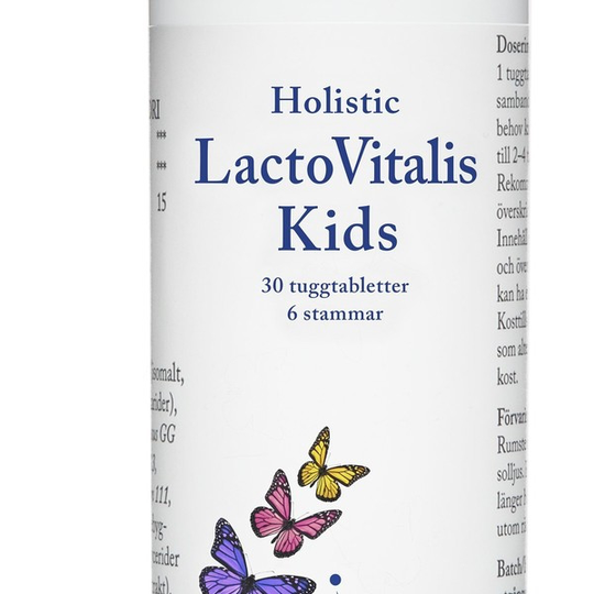 Holistic LactoVitalis Kids 30 kapslar
